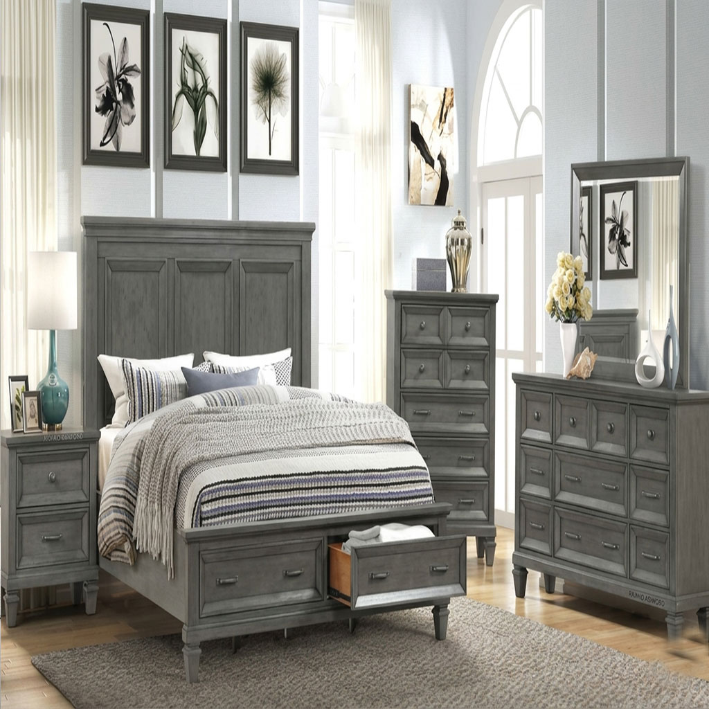 Rivano Ashford Storage Bedroom Set