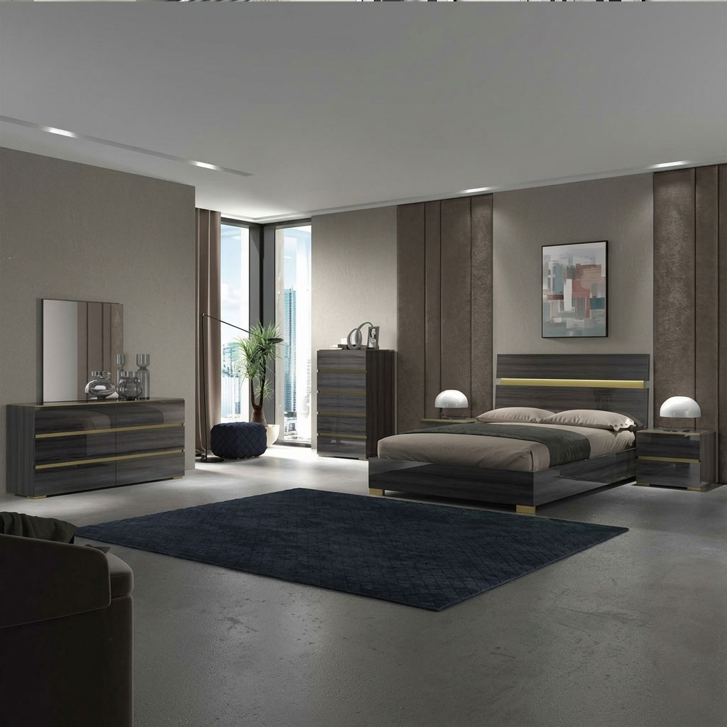 Rivano Aurum Night Bedroom Set