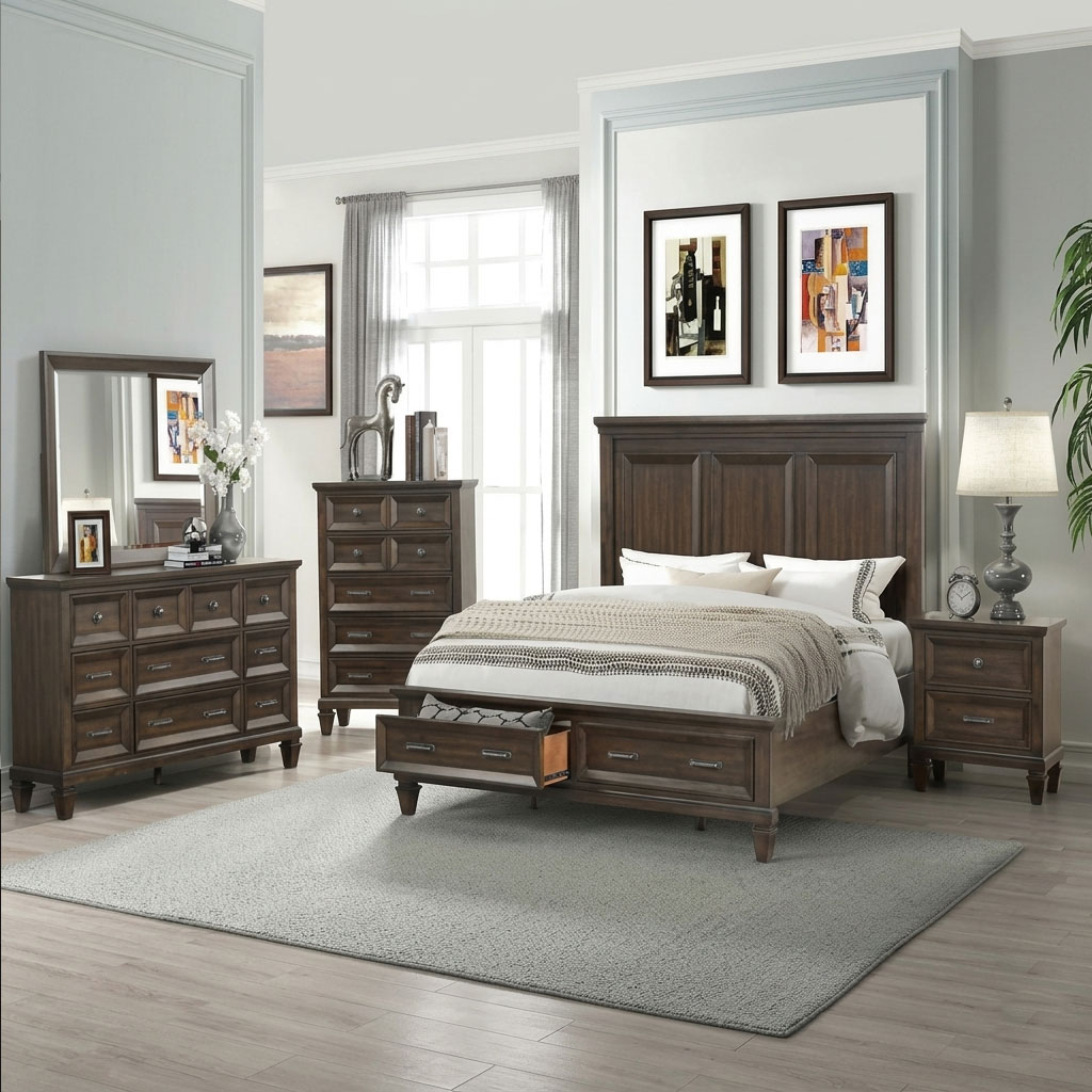 Rivano Bradford Classic Bedroom Set