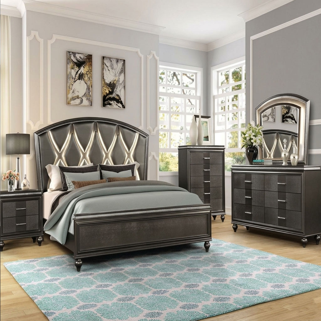 Rivano Ethereal Bedroom Set