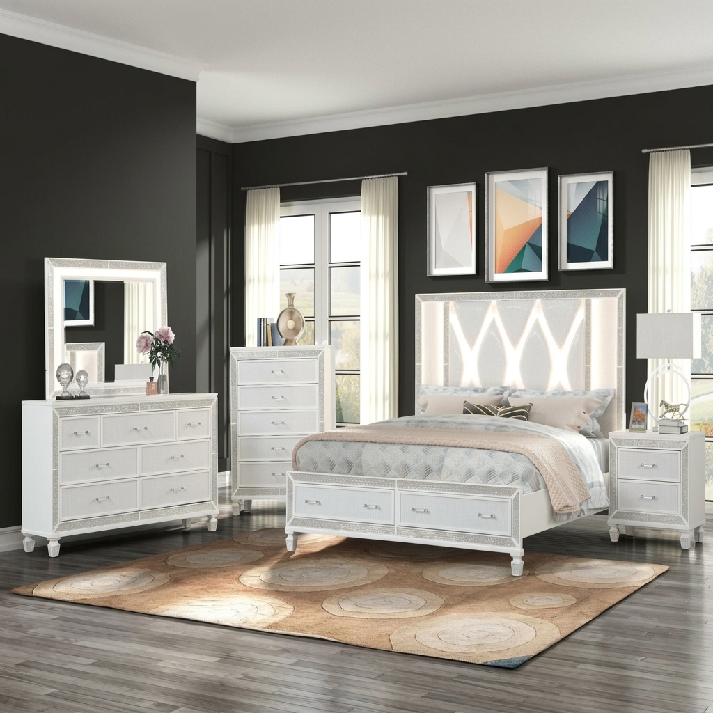 Rivano Grandeur Luxe Bedroom Set