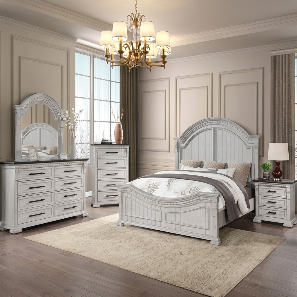 Rivano Heritage Crest Bedroom Set