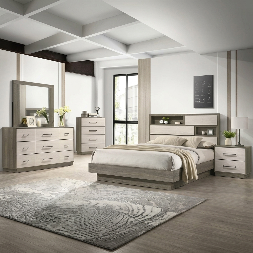 Rivano Kingsford Bedroom Set