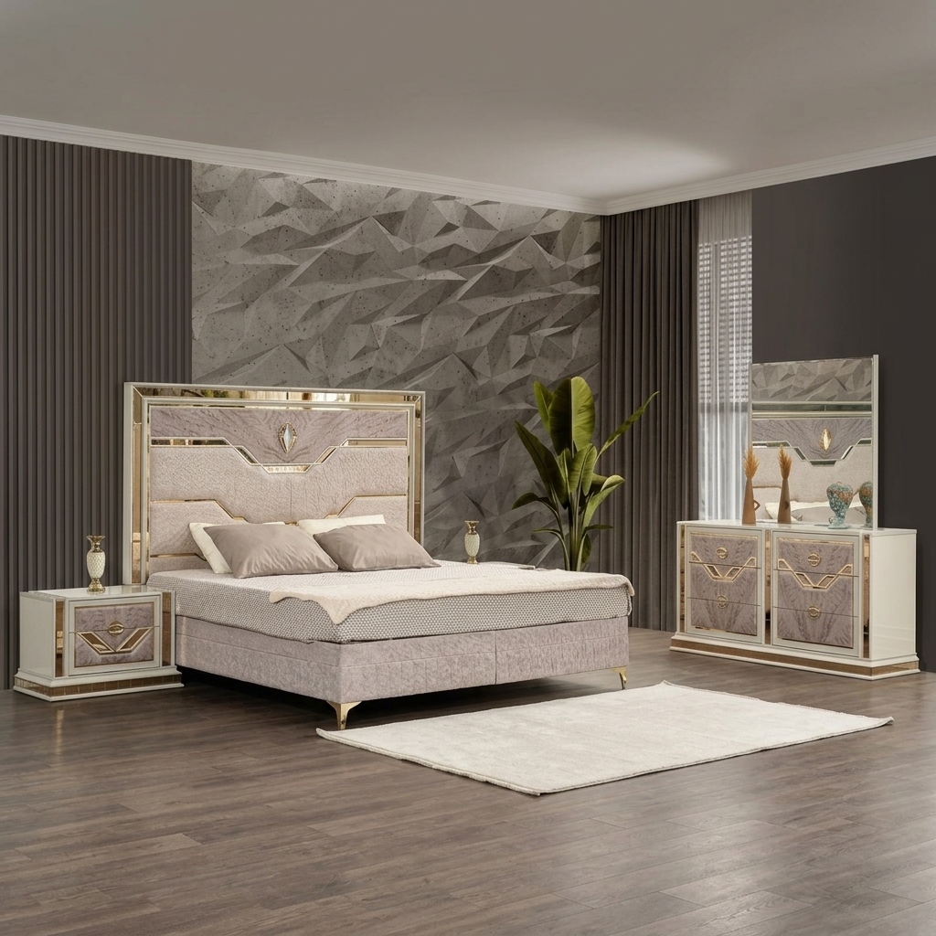 Rivano Mist Bedroom Set