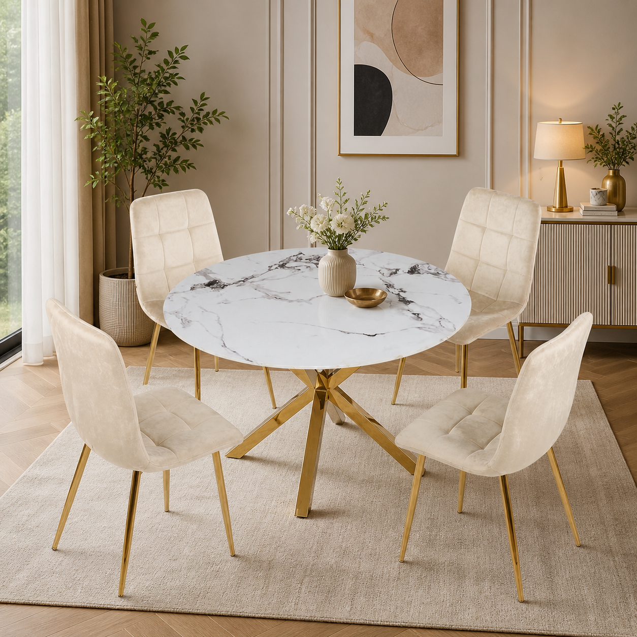 Rivano Aurielle Dining Set
