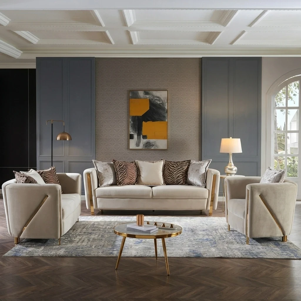 Rivano Couture Sofa Set