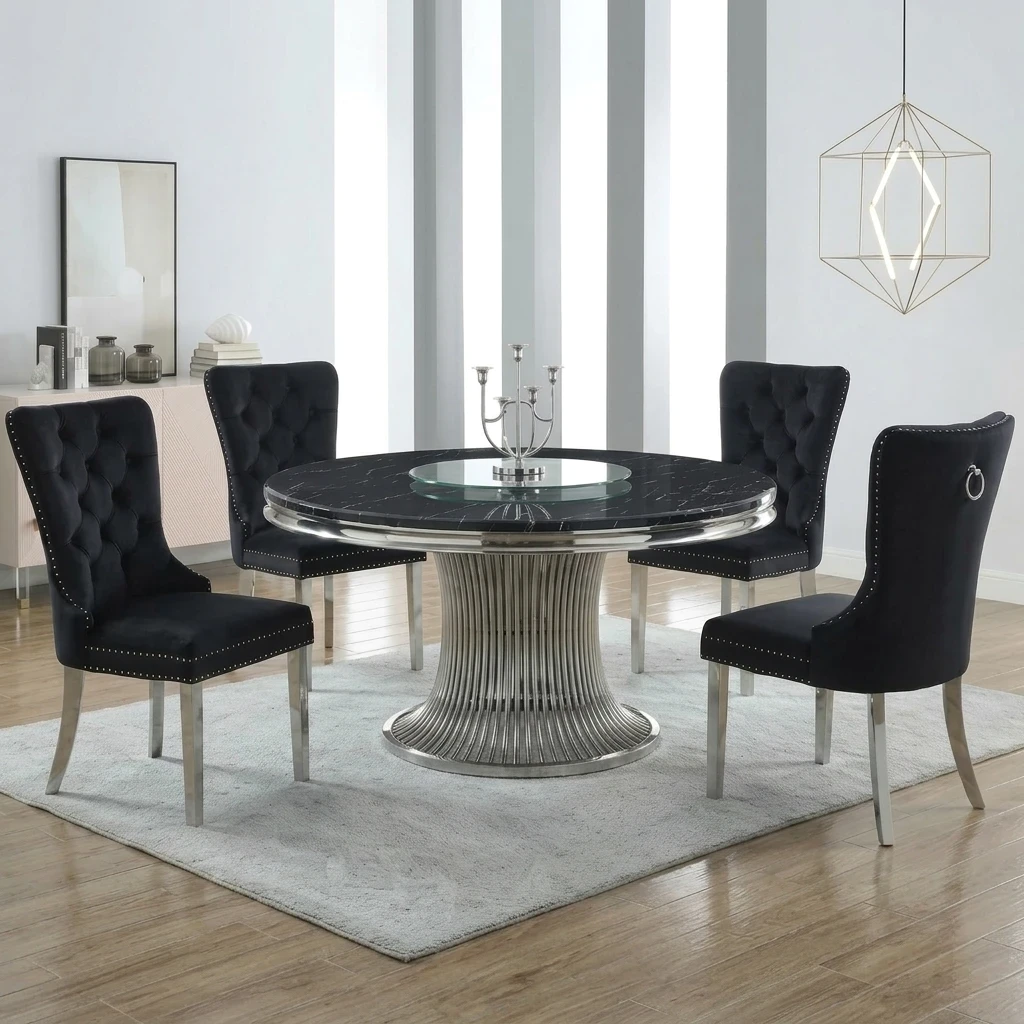 Rivano Onyx Crest Dining Set